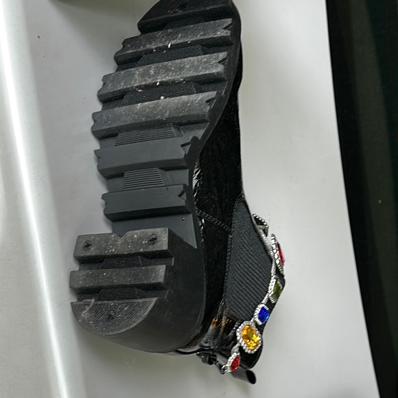 Betsy Johnson Gem-Embellished boots👢 - Picture 5 of 5